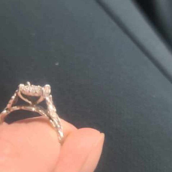 Maui Divers Living Heirloom Engagement & Wedding Ring Size 5.5 Worn Twice - Picture 3 of 5